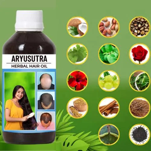 Adivasi Aryusutra Herbal Hair Growth Oil ( Cash on Delivery )